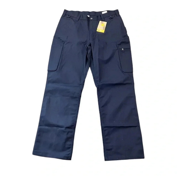Carhartt Mens Unlined Cargo Rugged Flex Straight Leg Pants Size‎ 38 x 30 new - Picture 5 of 6